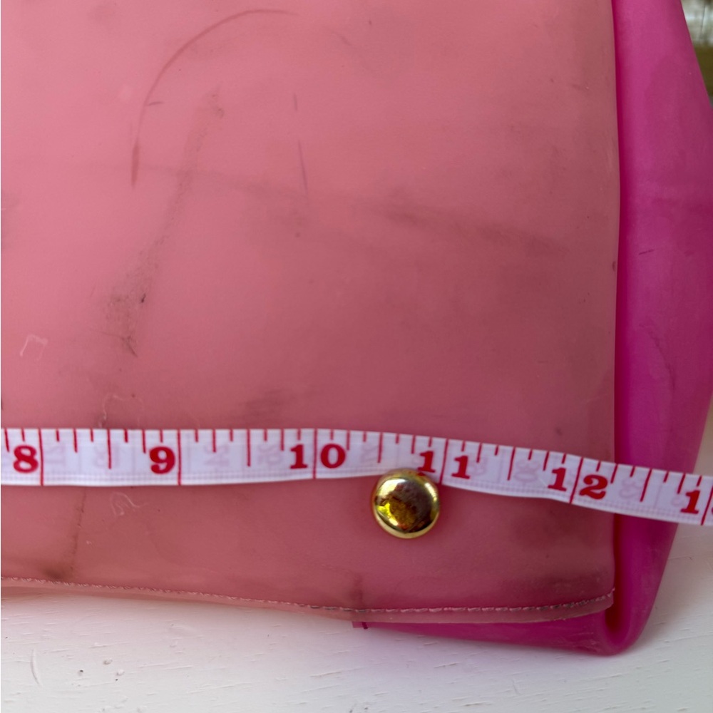 Juicy Couture Y2K Pink Jelly Tote- Crest Logo- Love P&G - Picture 9 of 9